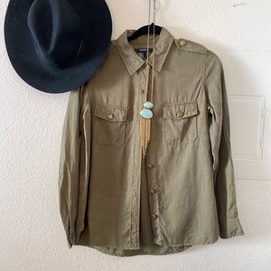 Olive Utility Long Sleeve